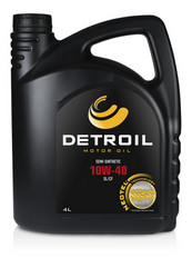 Купить моторное масло Detroil SAE 10W-40, 4л,  в интернет-магазине в Ростове