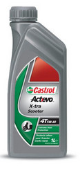Купить моторное масло Castrol  ACT>EVO Scooter 4T 5W-40, 1 л,  в интернет-магазине в Ростове