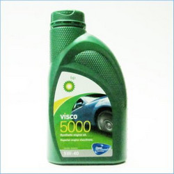 Моторное масло Bp Visco 5000 5W-40", 1л Синтетическое